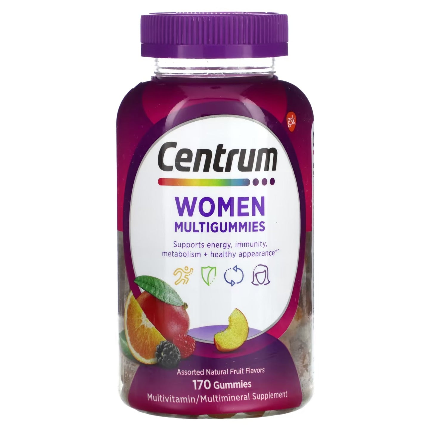 Centrum Woman Multivitamin (170 Gummies) - 3 Months Supply - RX Supplements