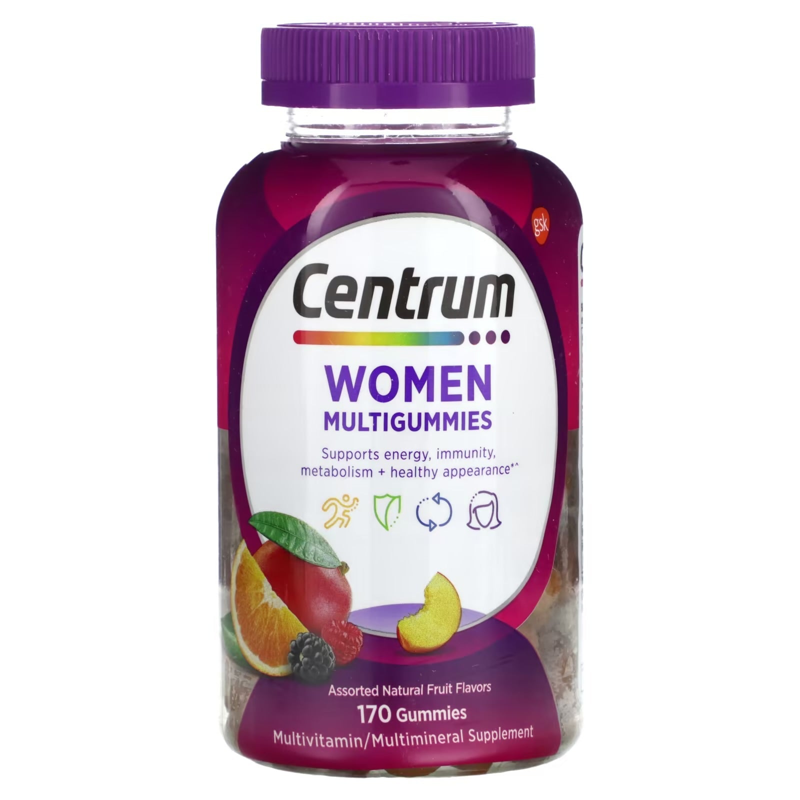 Centrum Woman Multivitamin (170 Gummies) - 3 Months Supply - RX Supplements