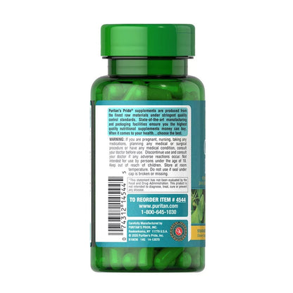 Puritan's Pride Ginkgo Biloba Standardized Extract 120 mg (100 Capsules) - RX Supplements