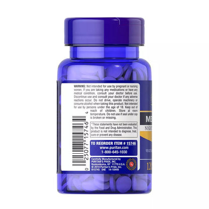 Puritan's Pride Melatonin 5 mg (120 Tablets) - RX Supplements
